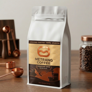 Arabica ground coffee signature brew
